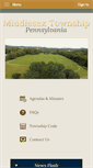 Mobile Screenshot of middlesextownship.org